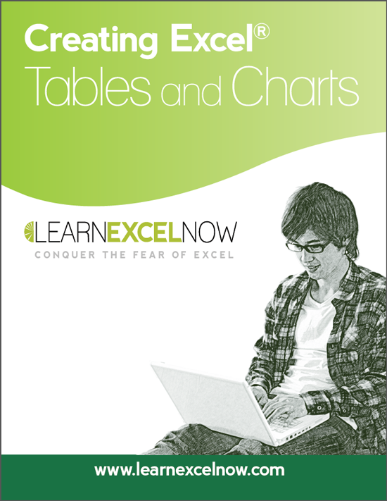 Creating Excel Tables and Charts